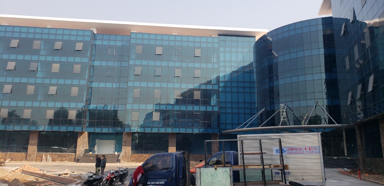 THI CÔNG KÍNH CHỐNG CHÁY EI, CỬA CC, TĂNG ÁP HÚT KHÓI- NHÀ ĐIỀU HÀNH VIETNAM AIRLINE (200 NGUYỄN SƠN)